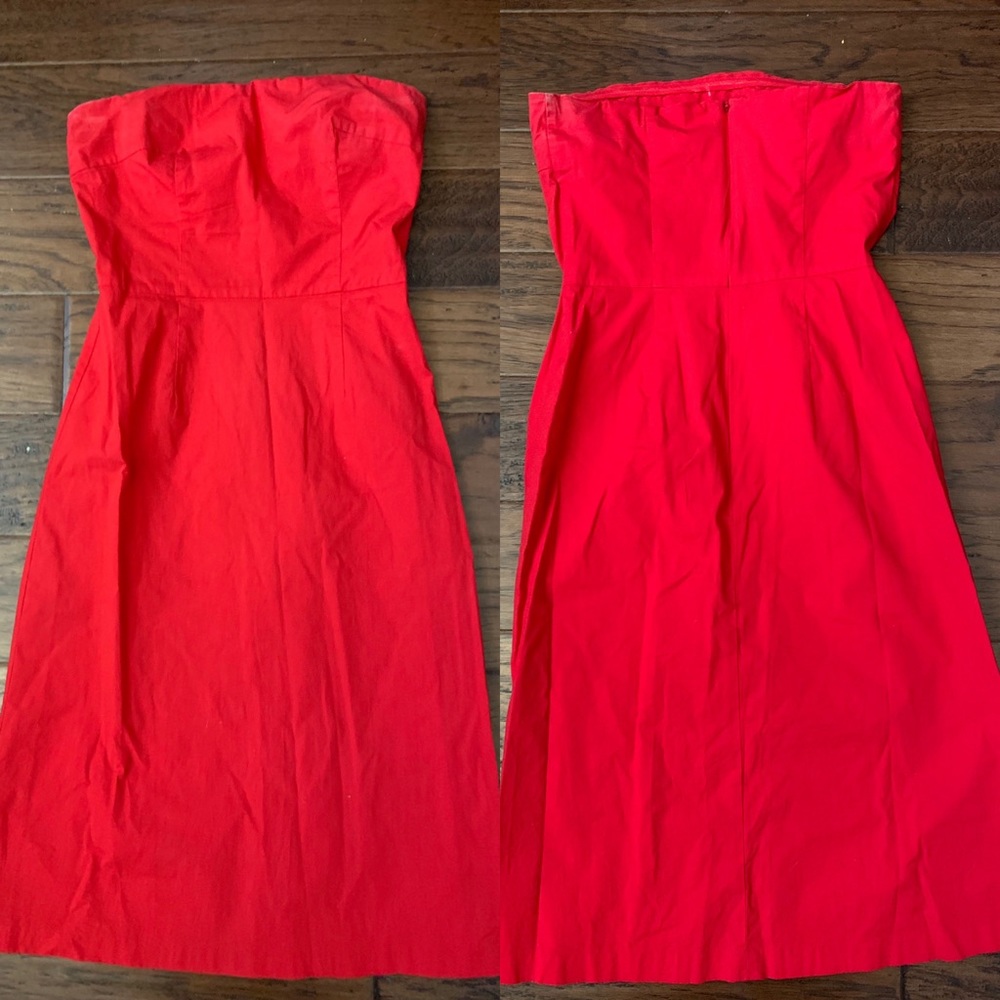 Red Fitted Dress